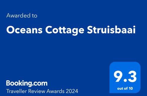 Struisbaai Apartment | Oceans Cottage Struisbaai