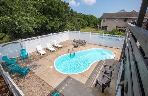 Kitty Hawk House | Oceanside, Private Pool, Hot Tub, MIL Suite, KH529, Sea Turtle Sunrise