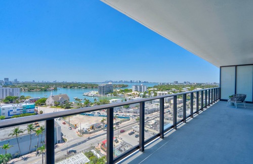 North Beach Condo | Oceanview 2BR/2BA in Miami Beach + Beach Club 1408RP