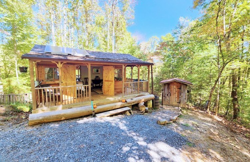 Marshall Cabin | Off-Grid Cabin-Appalachia Glamping-30 Min to AVL-4WD Needed - NO Cleaning Fee!