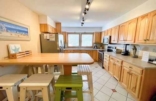 Ocracoke House | Off the Deep End: Indoor heated pool, hot tub, short walk to harbor.