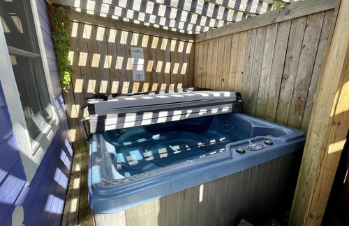 Ocracoke House | Off the Deep End: Indoor heated pool, hot tub, short walk to harbor.