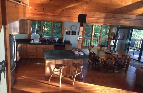 Bowerbank Cabin | Off the Grid Privacy - Well Appointed Green Rental on Sebec's "Big Lake"