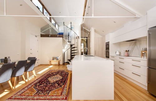 Collingwood Apartment | Oh So Collingwood - Discreetly secluded within an iconic c1880's building.