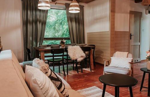 gmina Jakubow Ski Chalet | Okno na las