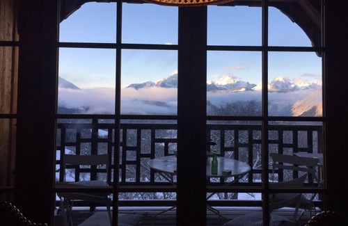 Serraval Ski Chalet | Old renovated chalet full of charm with incredible views