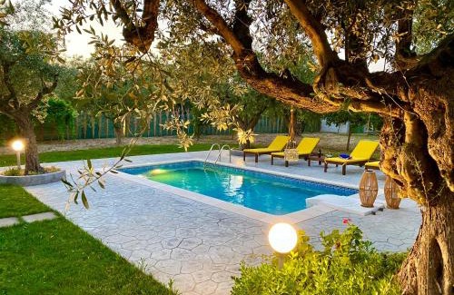 Afandou Villa | Olive Sense Villa with jacuzzi and sauna