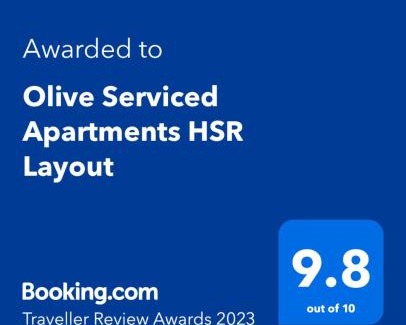 Garden Layout Apartment | Olive Serviced Apartments HSR Layout