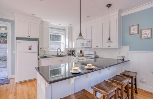Olivia Beach House | Olivia Beach Craftsman Fully Equipped for Fun, with Two Wrap Decks, Hot Tub!