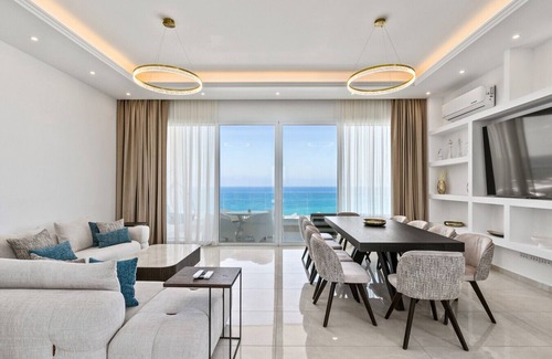 Kissonerga Apartment | Olymp White Palace - Luxury Beachfront House for Elites