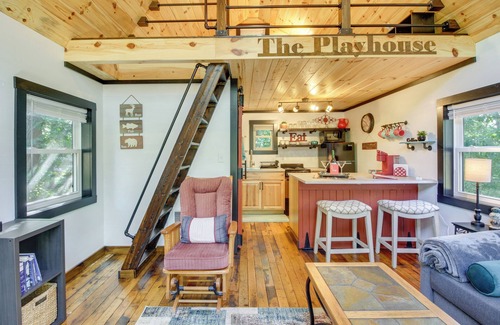 Sauk Centre Cabin | On-Site Trail, Fire Pit: Cozy Sauk Centre Retreat!