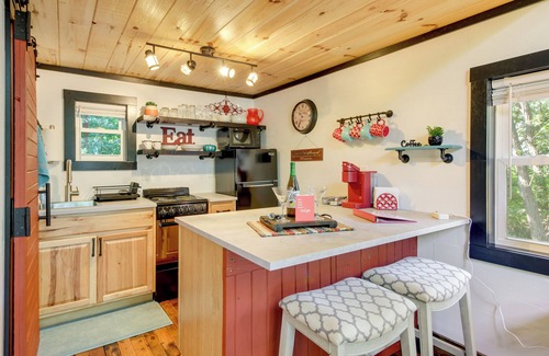 Sauk Centre Cabin | On-Site Trail, Fire Pit: Cozy Sauk Centre Retreat!