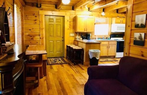 Rogers Cabin | On The Rocks-RRG, hot tub, wifi, private pond!