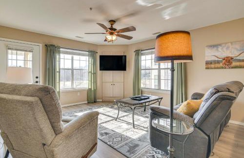Branson Apartment | On Thousand Hills Golf Course Condo with Sunroom