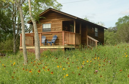 Leakey Cabin | On Twisted Sisters Loop, New Tiny Cabin w/Deck & River Frontage, Pet Friendly!