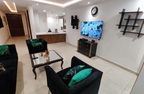 Loralai District Apartment | One Bed Appartment in GoldCrest Mall and residency DHA Lahore