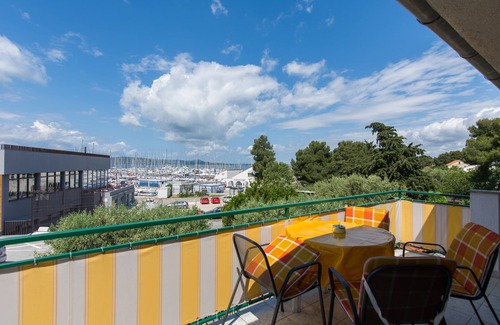 Biograd na Moru Apartment | One bedroom apartment with terrace and sea view Biograd na Moru, Biograd (A-12829-a)