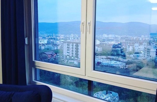 Banja Luka Apartment | One Bedroom Apartment with Balcony and City View