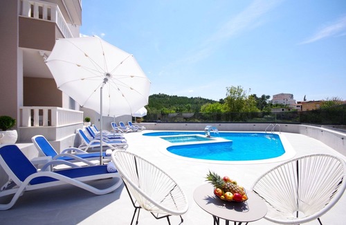 Promajna Apartment | One bedroom apartment with terrace and sea view Promajna, Makarska (A-21102-j)
