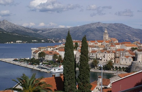 Cove Tri Zala (Zrnovo) Apartment | One bedroom apartment with terrace and sea view Korčula (A-4349-b)