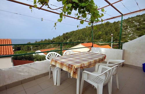 Ivan Dolac Apartment | One bedroom apartment with terrace and sea view Ivan Dolac, Hvar (A-10434-a)