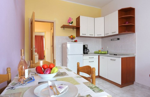 Marina Apartment | One bedroom apartment with balcony and sea view Marina, Trogir (A-5953-c)