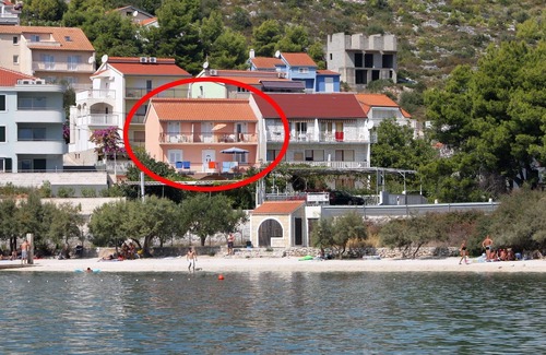 Marina Apartment | One bedroom apartment with balcony and sea view Marina, Trogir (A-6116-e)