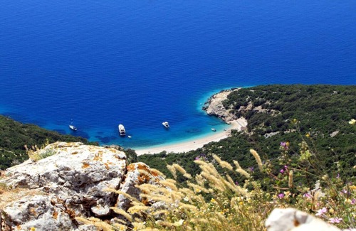 Cres Apartment | One bedroom apartment with terrace Cres (A-7984-a)