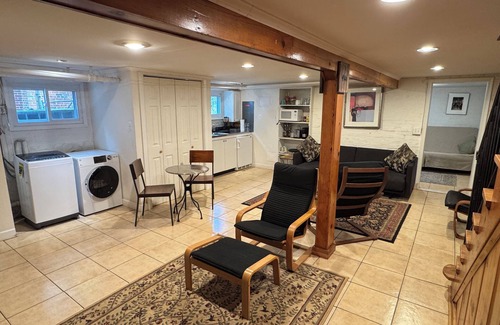 North Cleveland Park Apartment | One Bedroom-Basement Apartment with Private Entrance