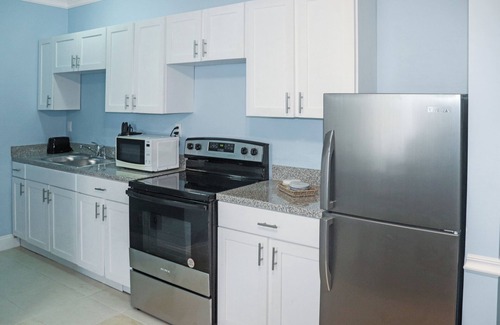 Downtown Apartment | One Bedroom Oasis with a pool to relax and soak up the sun