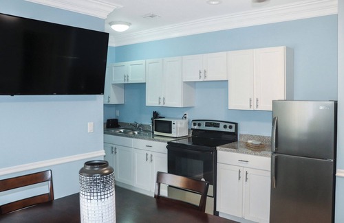 Downtown Apartment | One Bedroom Oasis with a pool to relax and soak up the sun