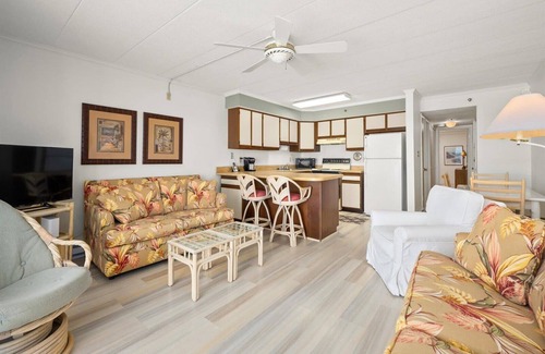 Midtown Ocean City Condo | One Bedroom Oceanfront Condo with Outdoor Pool