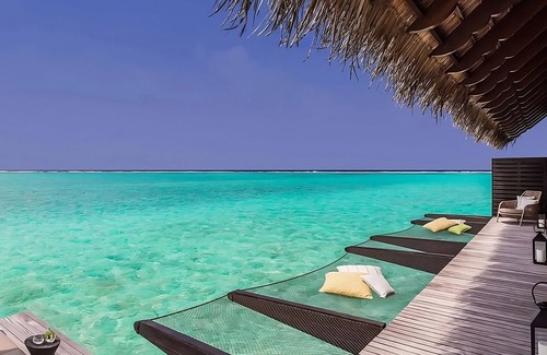 Reethi Rah House | One&Only Reethi Rah, Water Villa King Bed, Private Beach, Balcony w/Sea View!