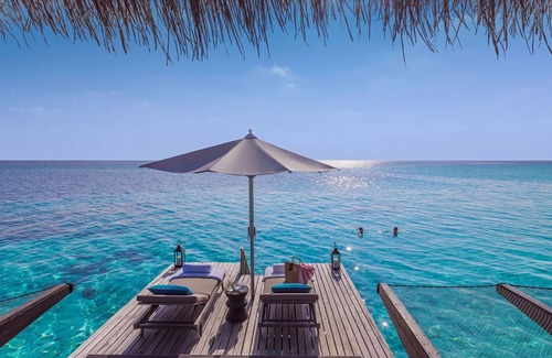 Reethi Rah House | One&Only Reethi Rah, Water Villa King Bed, Private Beach, Balcony w/Sea View!