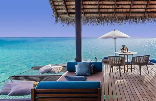 Reethi Rah House | One&Only Reethi Rah, Water Villa Two Queen Beds!