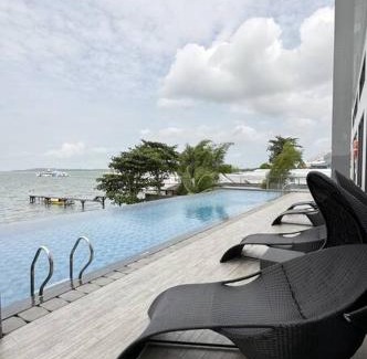 Batam Apartment | One Residence Apartment 2BR with Sea View near Batam Centre Ferry Terminal