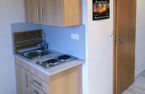 Siedelsbrunn Apartment | One-room apartment with mini-kitchen and balcony