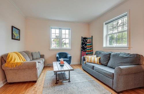 Ontonagon House | Ontonagon Home with Fire Pit - Steps to Beach!