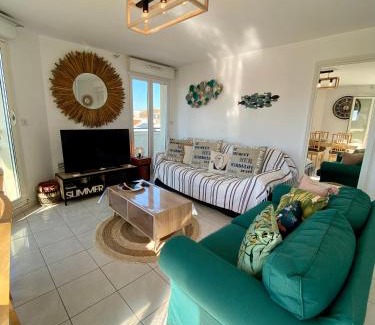 Merlimont-Plage Apartment | Opale beach, Merlimont,100msea,2 bedrooms, parking