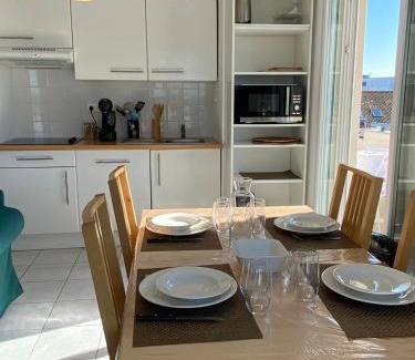 Merlimont-Plage Apartment | Opale beach, Merlimont,100msea,2 bedrooms, parking