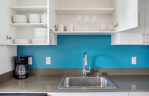 West Woodland Apartment | Open Ballard Studio w/Lounge & W/D, nr Dining & Bars, by Blueground