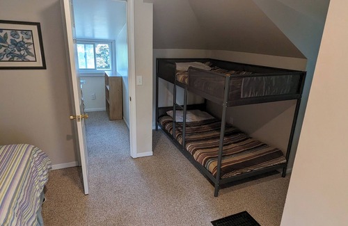 Charlevoix Cottage | Open, bright, pet-friendly cottage w/AC - walking distance to beaches & town!