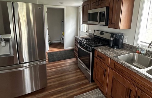 Big Rapids House | Open Concept Wooded Retreat Along the Muskegon River - Fishing, Boating, Ferris
