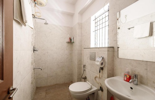 Vyalikaval HBCS Layout House | Open Terrace Penthouse With Smart Lighting