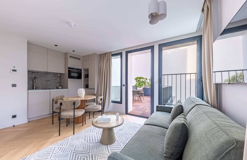 Chaussee-d'Antin Apartment | Opera - One Bedroom Terrace