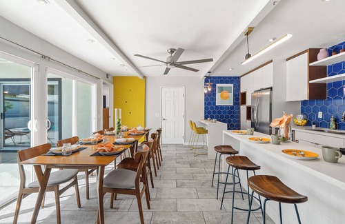 Vista Norte House | 'Orange Dream' Palm Springs Poolside Paradise!