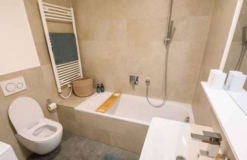 Bad Aibling Condo | OrangeHome: Forest clearing - central between the thermal baths and the city center
