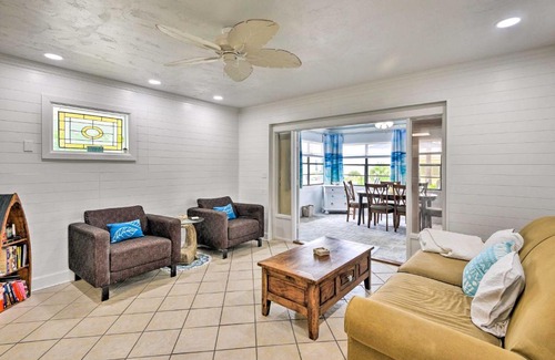 Neptune House | Ormond Beach Retreat with Deck - Steps to Ocean!