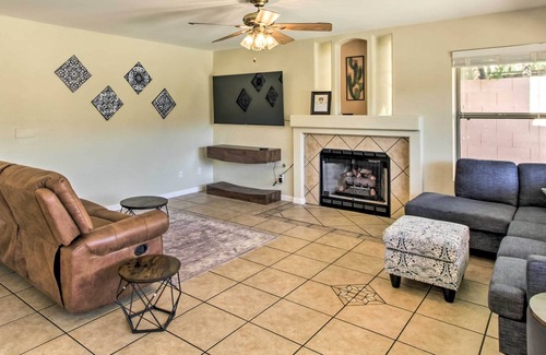 Rancho Vistoso House | Oro Valley Home w/ Putting Green & Grill