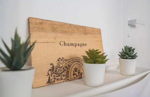 Barbatre Apartment | Oscaria, centre Reims, plein pied